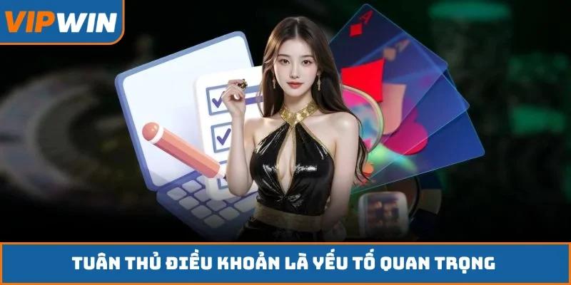 Tuân thủ điều khoản là yếu tố quan trọng